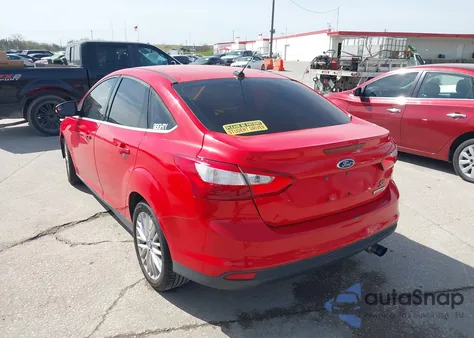 2012 Ford Focus Sel из США, поврежденный, VIN 1FAHP3H25CL327959